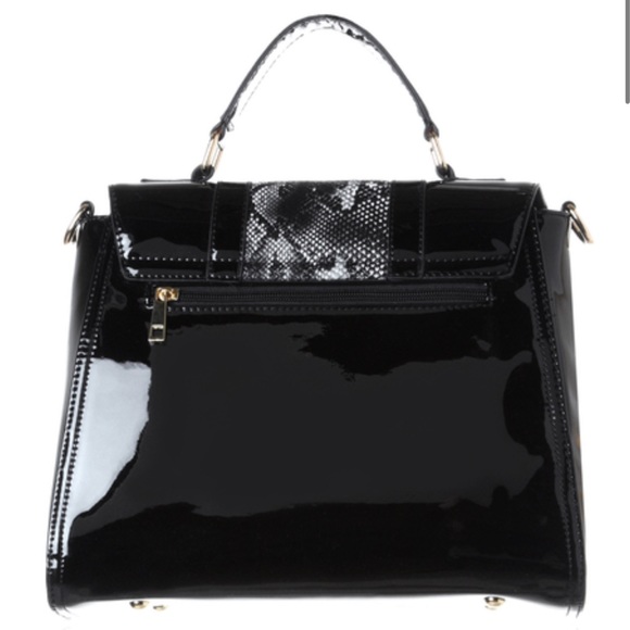 Python Patent Lady Bag by cleo - Picture 4 of 6